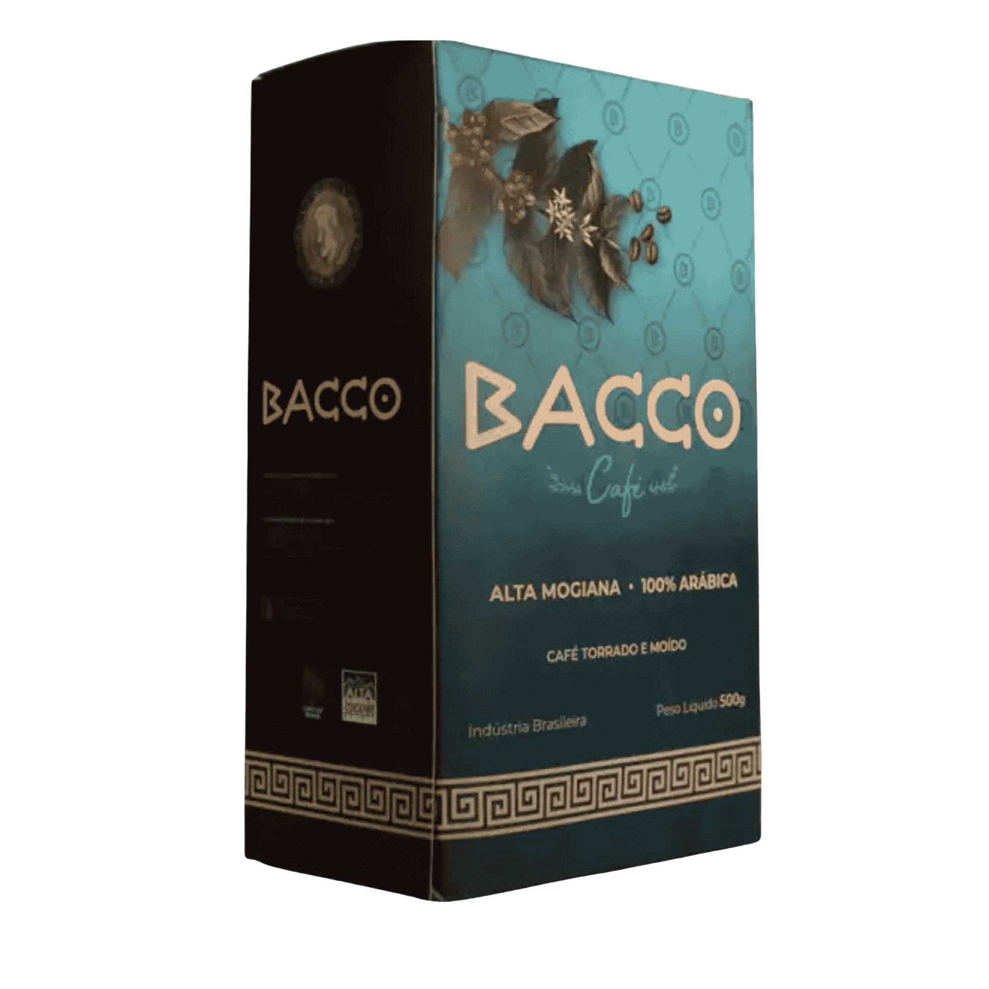 Bacco Café moído e torrado 500g 100% arábica Alta Mogiana