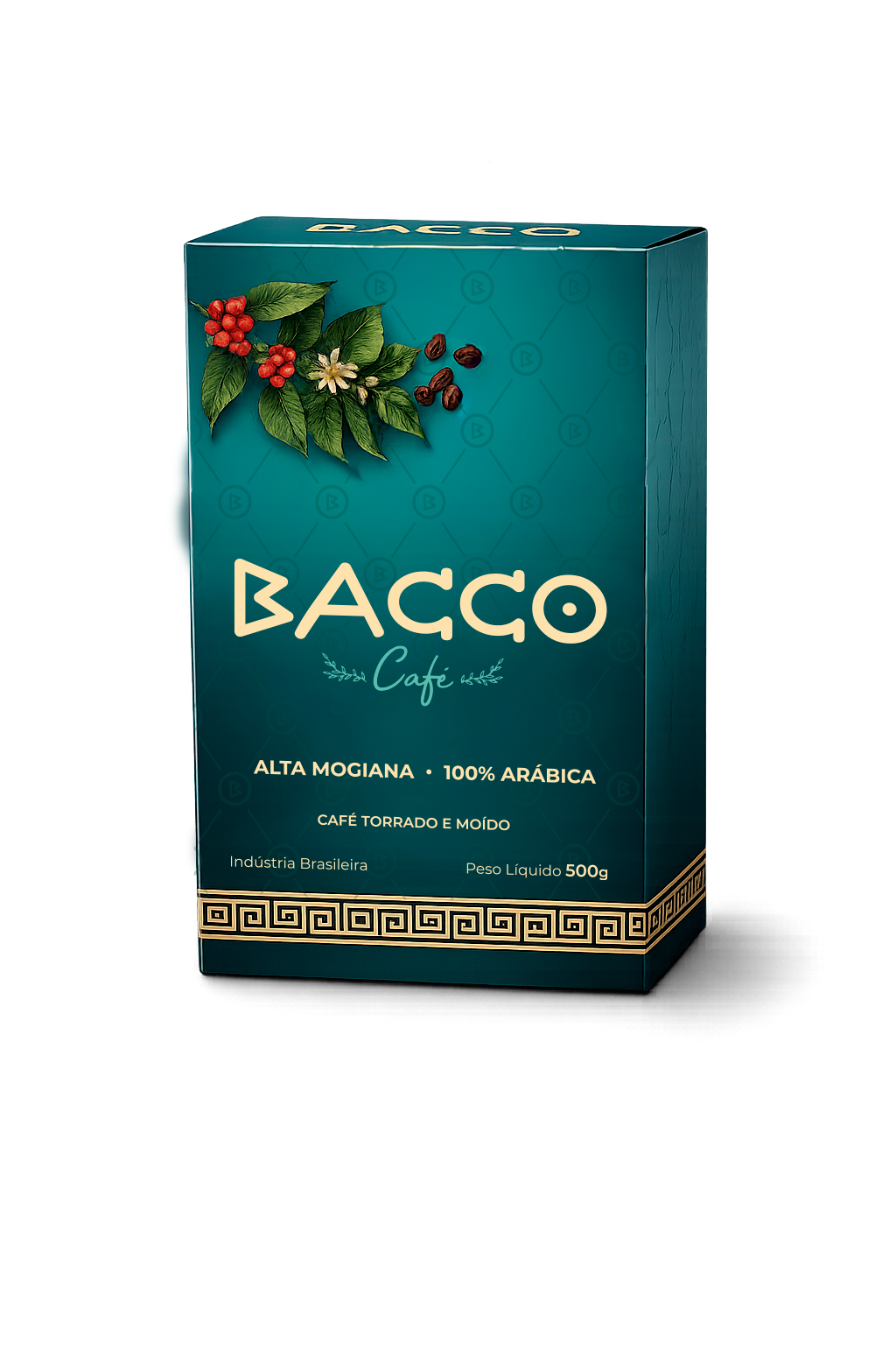 Bacco Café moído e torrado 500g 100% arábica Alta Mogiana